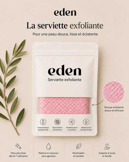 La Serviette Exfoliante Eden